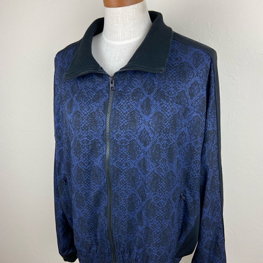 Athleta Brooklyn Track Bomber Jacket - Python Pri… - image 2